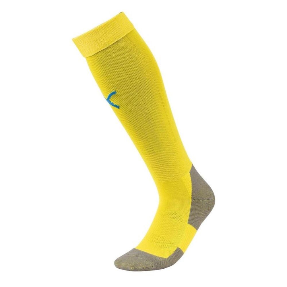 Puma Childrens/Kids Team LIGA Core Football Socks / Yellow/Blue